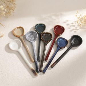 Juego de Cucharas para Servir de Diseño Contemporáneo, Mango Largo, Resina Ecológica, Ligeras, con Acabado Espejo - Product Image 2