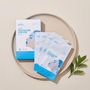 Masque liftant ROROBEE Double Up Hydrogel V Line, masque en gel de collagène, pack de masques pour raffermir le menton et le contour du visage - Product Image 1