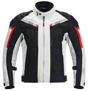 Veste de motard coupe-vent pour homme en textile Cordura pour l'équitation - Product Image 4
