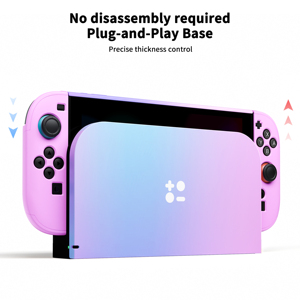 Carcasa Protectora Rígida de PC de la Serie Vibrante BJBT para <span class=keywords><strong>Nintendo</strong></span> <span class=keywords><strong>Switch</strong></span> 2 <span class=keywords><strong>OLED</strong></span>, Reemplazo de la Cubierta Trasera - Product Image 6