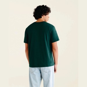 220 gsm coton peigné t-shirt pour hommes avec logo t-shirt à manches courtes hommes personnalisé 3D mousse bouffée impression graphique t-shirt - Product Image 4