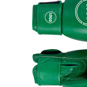 Gants de boxe professionnels/gagnants authentiques et neufs en cuir de vachette Logo personnalisé pour gants de boxe pakistanais fabriqués - Product Image 5