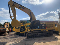 Excavatrice Caterpillar CAT349D2L d'occasion à bas prix, 38 tonnes, haute qualité, avec moteur, boîte de vitesses, pompe et roulement, modèle 2010, à vendre