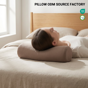 Almohada Cilíndrica Lateral con Protector, Precio de Fábrica, Resistente a los Ácaros del Polvo y con Materiales Ecológicos - Product Image 1