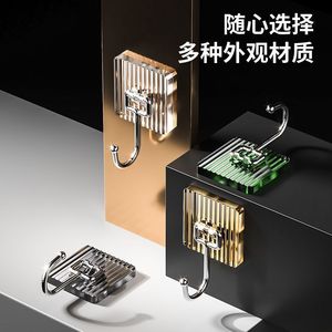 Adhesive Wall <strong>Hooks</strong> Acrylic Crystal Transparent Various Rooms Light Luxury <strong>Hook</strong> for Houseware <strong>Tools</strong> <strong>Hooks</strong> - Product Image 2