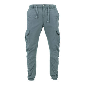 Pantalón Cargo recto ajustado de cintura baja para hombre, ropa de trabajo de secado rápido ecológica de alta calidad, senderismo al aire libre, talla informal para jóvenes - Product Image 1