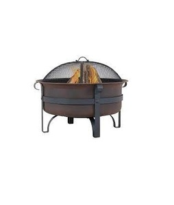 Foyer de camping pliant en acier corten de 22 pouces - Product Image 4