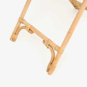 Bandeja de servicio de camarera de mimbre bohemio ecológico de Handwicker con soporte muebles de restaurante de hotel al por mayor de Vietnam - Product Image 4