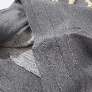 กางเกงขาสั้นผ้าคอตตอนผ้าฟลีซตัดขอบพิมพ์โลโก้ได้ตามต้องการ - Product Image 4