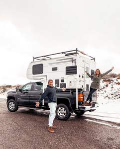 Nouveau camping-car intelligent à toit rigide escamotable pour pick-up, camping-car coulissant pour benne de pick-up, camping-car pour mini pick-up, carrosserie de pick-up à vendre aux États-Unis - Product Image 1