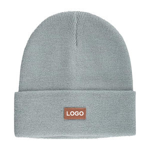 Gorros de Punto para Hombre y Mujer, Estilo Simple, para Invierno, Deportivos, con Logotipo Personalizado - Product Image 1