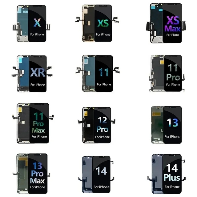 Wholesaler Price Display for Mobile Repairing Phone Touch Display for iPhone Screen for Sumsung Smartphone OLED LCD Replacement