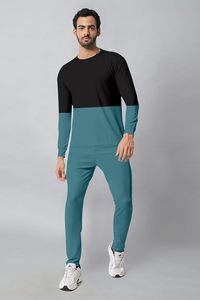 Survêtements en polyester pour hommes Survêtements pour hommes Ensemble 2 pièces Jogging décontracté Ensemble sweat à capuche et pantalon de survêtement à capuche - Product Image 5