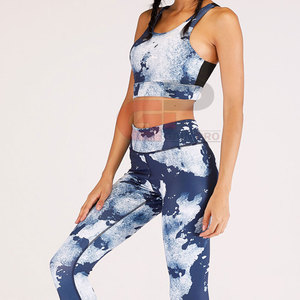 Active Wear Yoga Set para mujeres Seamless Women Yoga Set Fitness Wear Women Yoga Set Hecho en Pakistán - Product Image 4