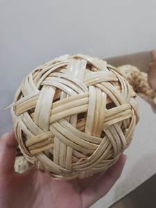 ลูกบอลหวายกลมสำหรับตกแต่งบ้านจากธรรมชาติ - Product Image 5