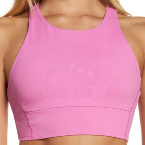 Sujetador deportivo de moda para mujer, sujetador de secado rápido con diseño estampado colorido para Yoga, Fitness y deportes, Sujetador deportivo para mujer - Product Image 2