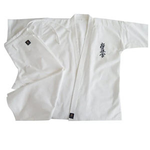 Proveedor de Uniformes de Judo para Entrenamiento OEM, MOQ Bajo, Precio Económico al por Mayor, Etiqueta Personalizada, Conjunto de Uniforme de Karate de Artes Marciales, 100% Algodón Elástico - Product Image 2