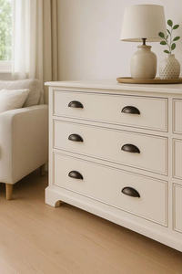 Tirador curvo contemporáneo de aleación de zinc para cajones, montaje oculto, para entornos deportivos, ecológico, duradero, fácil instalación - Product Image 5