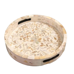 Vase de table Art Déco artisanal de grande taille, Inde, bois naturel, incrustation d'os, acrylique, bambou, marbre, taille personnalisée, maisons, restaurants, hôtels - Product Image 6