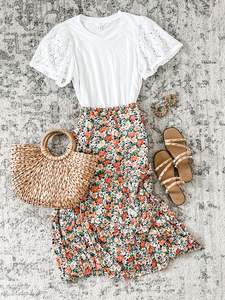 Nuevo Stock TPS estilo mixto Casual vestido de verano para mujer Tops Proveedor de Ropa a granel Stock - Product Image 4