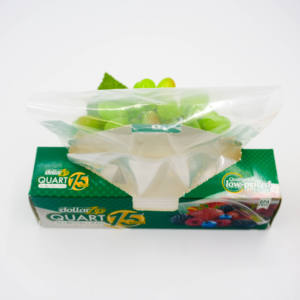 Grands sacs de congélation à fermeture éclair en plastique PE vente en gros sacs de rangement coulissants pour l'organisation des aliments fabricant du Vietnam - Product Image 4