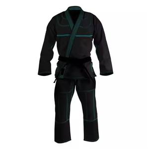 Trajes de Jiu Jitsu Personalizados de Alta Calidad en Algodón/Poliéster con Logotipo Personalizado para Entrenamiento de Artes Marciales Mixtas para Adultos Unisex - Product Image 1
