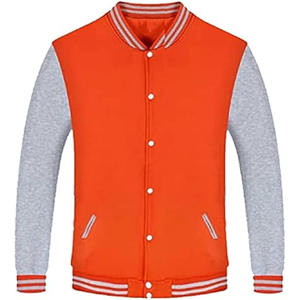 Vente en gros de veste d'université en spandex brodée personnalisée Vestes de baseball unisexes dernière conception téléchargées par Dress Sports - Product Image 1