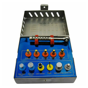 Kit d'implants dentaires : disque de coupe et trephine, ensemble de 6 pièces en cassette - Product Image 4