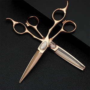 กรรไกรตัดผมสแตนเลสคุณภาพสูงสำหรับใช้ในบ้านร้านตัดผมชายหญิง - Product Image 4