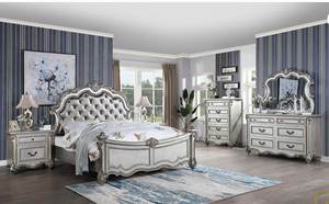 Muebles de dormitorio modernos, juego de cama de madera sólida de lujo, antiguo, real, para sala de estar, hecho en Vietnam - Product Image 5