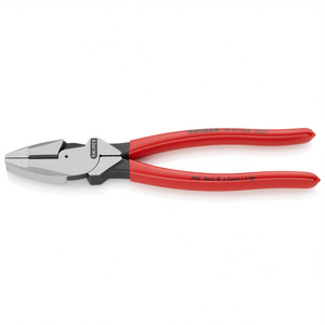For Knipex American <b>Style</b> Lineman's Pliers Black Atramentized Handles with Non-Slip Plastic Coating <b>Head</b> Polished - Product Image 3