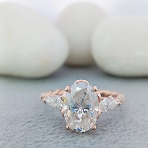 Luxury Men's 10K 18K Gold for GIA Certified VVS Natural Diamond Baguette Ring Classic for Weddings Parties Hip Hop Trend - Product Image 1