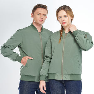 แจ็กเก็ตนักบินเบอร์แบบลำลองของผู้ชายโลโก้ด้านหน้าสไตล์สตรีทไฮสตรีทใหม่คอลเลกชันฤดูหนาวบริการ OEM 2025 - Product Image 2