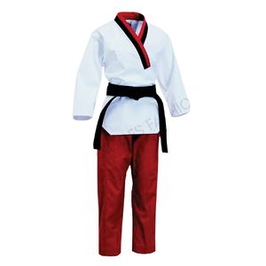 Conjuntos de Uniformes Dobok de Artes Marciales Mixtas con Cuello en V Personalizados para Bebés y Niños Pequeños - Ropa de Entrenamiento Unisex Duradera 100% Algodón - Product Image 1