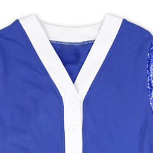 Cárdigan de lentejuelas con cuello en V informal para mujer, suéter universitario de punto de algodón acrílico, botones griegos para estudiantes universitarios de invierno - Product Image 4