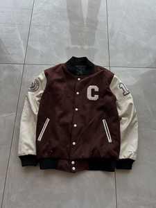 Nouvelle arrivée 2025 Veste universitaire de baseball et universitaire unisexe, imperméable, écologique, streetwear, avec logo frontal, fabriquée par le fabricant - Product Image 3