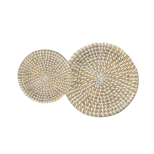 Vente en gros de matériel naturel tissé à la main décoration de panier suspendu moderne décor durable et écologique pour les maisons élégantes - Product Image 1