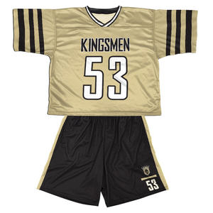 ชุดยูนิฟอร์มลาครอสผู้ชายแบบสั่งทำพิเศษ แบรนด์เนม ระบายอากาศได้ดี พิมพ์ลายแบบซับลิเมชั่น ผ้าโพลีเอสเตอร์ 100% น้ำหนัก 340 กรัม - Product Image 3