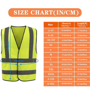 Fabricación en Pakistán, Chaleco de Trabajo Transpirable Personalizado de Alta Calidad, Ropa de Seguridad Reflectante, Servicio OEM, Logotipo Personalizado - Product Image 5