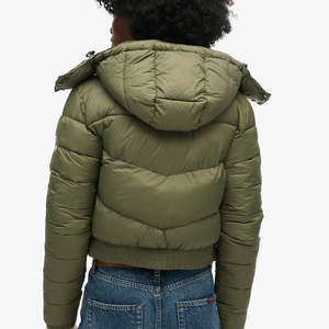 Chaqueta de Invierno Acolchada de Primera Calidad para Mujer, con Cremallera, Forro de Poliéster Transpirable, Estilo Urbano, Nueva Colección, Venta al por Mayor en Línea - Product Image 3