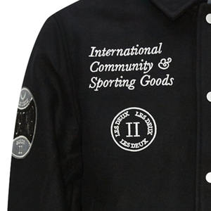 Chaquetas Varsity de Borrego Antibacterianas para Hombre y Mujer, de Alta Calidad, en Todos los Tamaños y Colores, Estilo Nuevo con Cuello Alto - Product Image 5