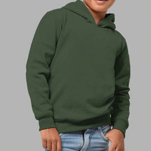 Sudadera con Capucha Juvenil Personalizada OEM, Sudadera de Forro Polar Verde Oliva, Sudadera Cruzada para Niños, Capucha de Seguridad, Venta al por Mayor de Fábrica, MOQ Bajo, Ropa al por Mayor - Product Image 5