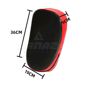 Almohadillas para patadas tailandesas de boxeo ligeras de diseño personalizado más vendidas a la venta almohadillas para patadas tailandesas de boxeo con logotipo personalizado - Product Image 2