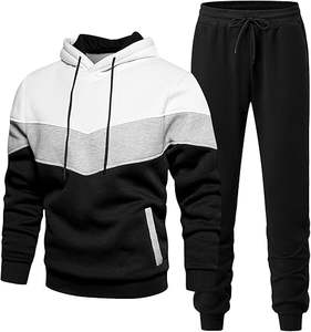 ชุดวอร์มใส่วิ่งสำหรับผู้ชายชุดวอร์มสำหรับผู้ใหญ่ดีไซน์เพรียวบางออกแบบโลโก้ได้ตามต้องการ - Product Image 1