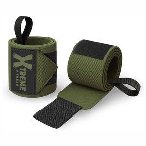 Bandes de poignet respirantes de haute qualité, résistantes, avec logo personnalisé, grande élasticité, néoprène, protection professionnelle pour le fitness - Product Image 1
