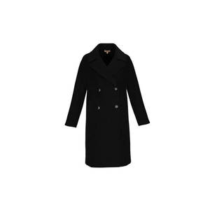 Manteau trench croisé pour femme - Blazer d'hiver style coréen en tissu tissé respirant - Product Image 1