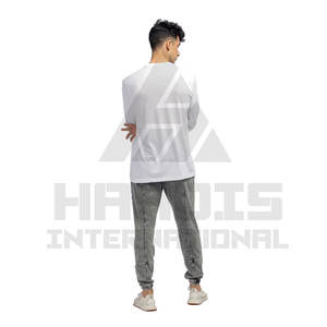 T-Shirt à manches longues hommes Gym T-Shirt Fit manches longues automne hiver à manches longues hommes T-Shirts pour la vente en ligne - Product Image 3