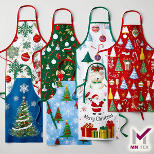 Bông lanh <span class=keywords><strong>Polyester</strong></span> nhà bếp Tạp dề in tùy chỉnh kích thước tùy chọn chất lượng cao vải bán buôn cho nhà thị trường công nghiệp - Product Image 4