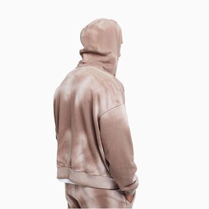 Sweat à capuche pour hommes 100% coton de haute qualité personnalisé à la mode respirant lavé fermeture éclair pas cher prix Durable basiques accessoire de vêtement - Product Image 4