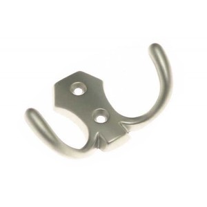 ตะขอแขวน WP89-G06คู่สั้นตรง-นิกเกิล/ซาติน - Product Image 1
